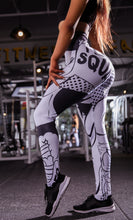 Load image into Gallery viewer, &#39;Squat&#39; Comic Design Leggings / Yoga Pants