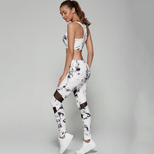 Load image into Gallery viewer, &#39;Ink&#39; 2 piece Gym Set - Sports Bra &amp; Leggings