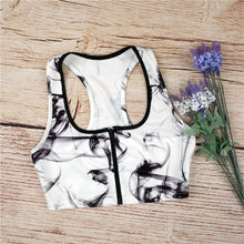 Load image into Gallery viewer, &#39;Ink&#39; 2 piece Gym Set - Sports Bra &amp; Leggings