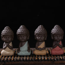 Load image into Gallery viewer, Ceramic Mini Buddha Desk Statue