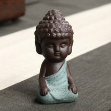 Load image into Gallery viewer, Ceramic Mini Buddha Desk Statue