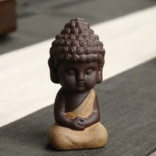 Load image into Gallery viewer, Ceramic Mini Buddha Desk Statue