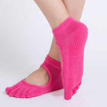 Load image into Gallery viewer, Yogi Yard 5 Toe Grippy Yoga Socks