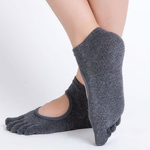 Load image into Gallery viewer, Yogi Yard 5 Toe Grippy Yoga Socks