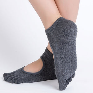 Yogi Yard 5 Toe Grippy Yoga Socks