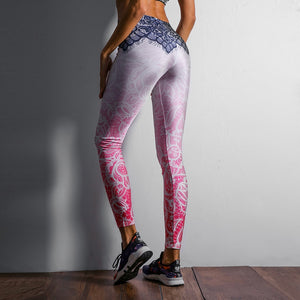 'Aditi' Mandala Print Leggings / Yoga Pants
