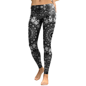 'Aditi' Mandala Print Leggings / Yoga Pants