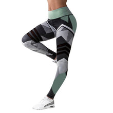 Load image into Gallery viewer, &#39;Glacier&#39; Patterned Leggings / Yoga Pants