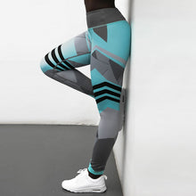 Load image into Gallery viewer, &#39;Glacier&#39; Patterned Leggings / Yoga Pants