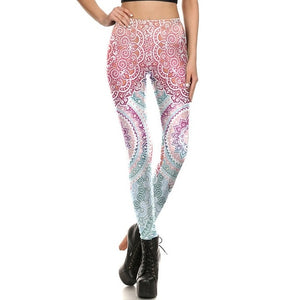 'Aditi' Mandala Print Leggings / Yoga Pants