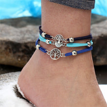 Load image into Gallery viewer, Yogi Bracelet - 3 Piece Hand Crafted Bracelet / Anklet