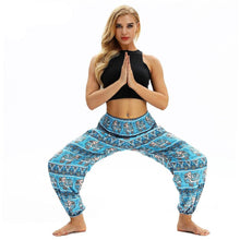 Load image into Gallery viewer, Elephant High Waisted Harem Pants