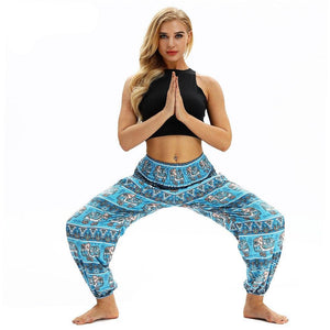 Elephant High Waisted Harem Pants