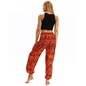 Elephant High Waisted Harem Pants