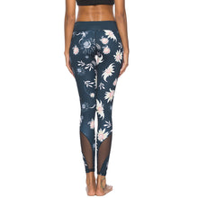 Load image into Gallery viewer, &#39;Cassini&#39; Floral Mesh Leggings / Yoga Pants