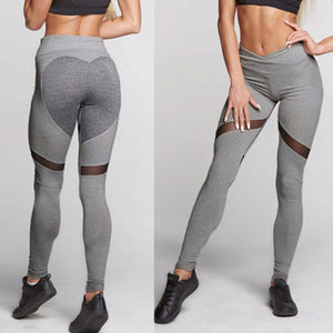 'Venus' Mesh Pattern Leggings / Yoga Pants